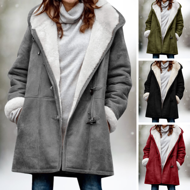 Amelia | Warm Suede Fleece Autumn Jacket